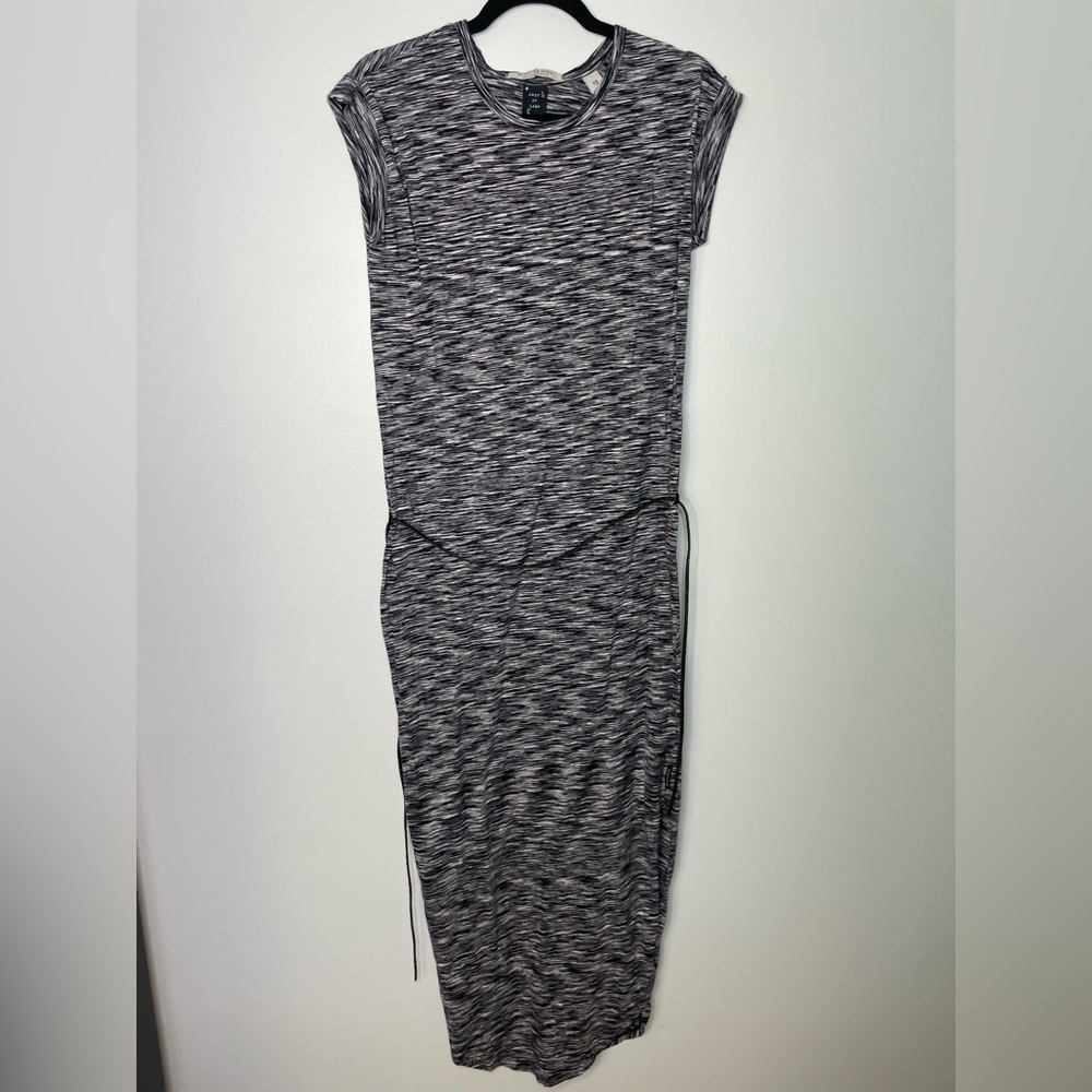 Scotch & Soda Space Dye Belted Maxi Dress Size small